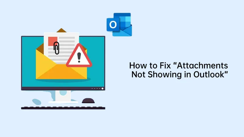 修復：附件未在Outlook中顯示[2024全部指南]