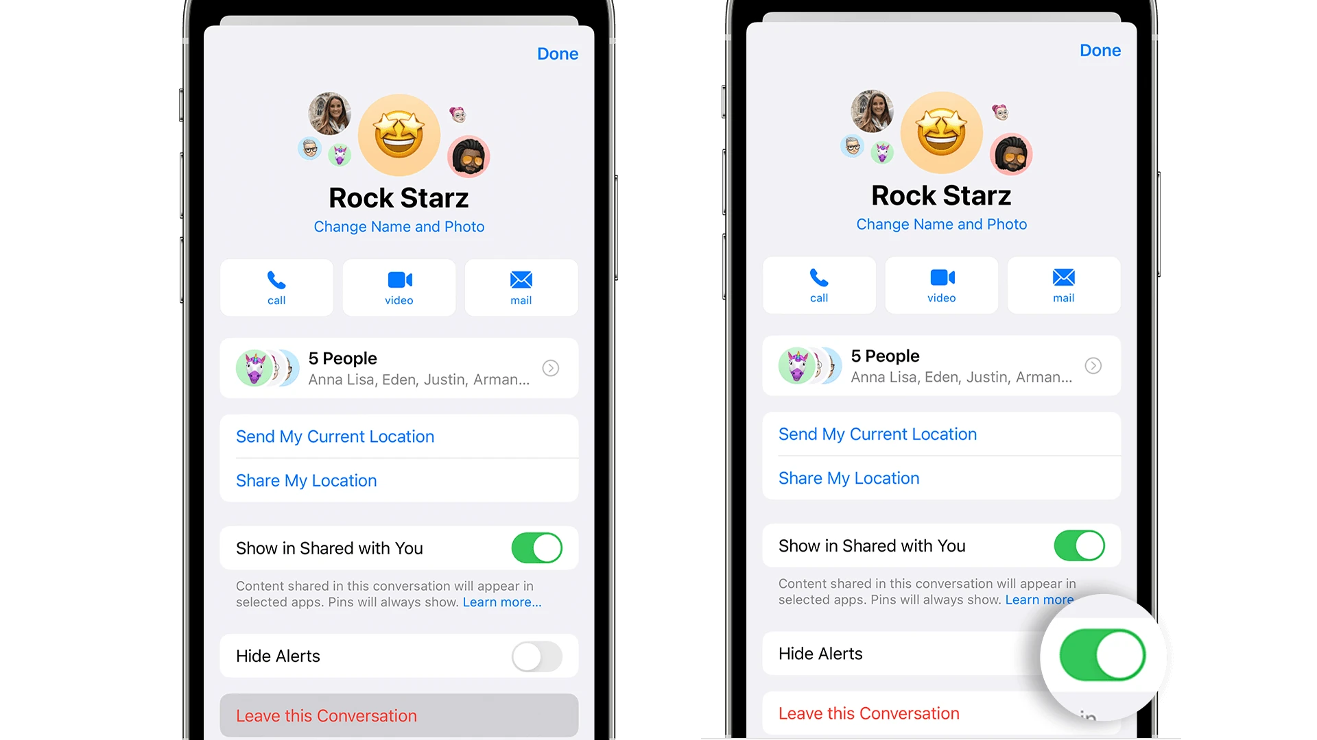 当您在iPhone上隐藏警报时，对方会看到什么
