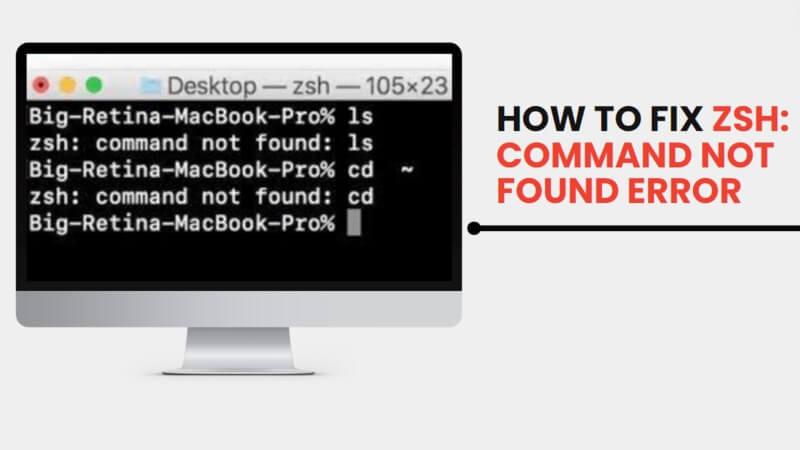 如何修復ZSH：在Mac上找不到錯誤[8修復]