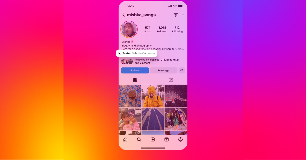 Instagram上的新功能：如何將音樂添加到您的Instagram個人資料中？