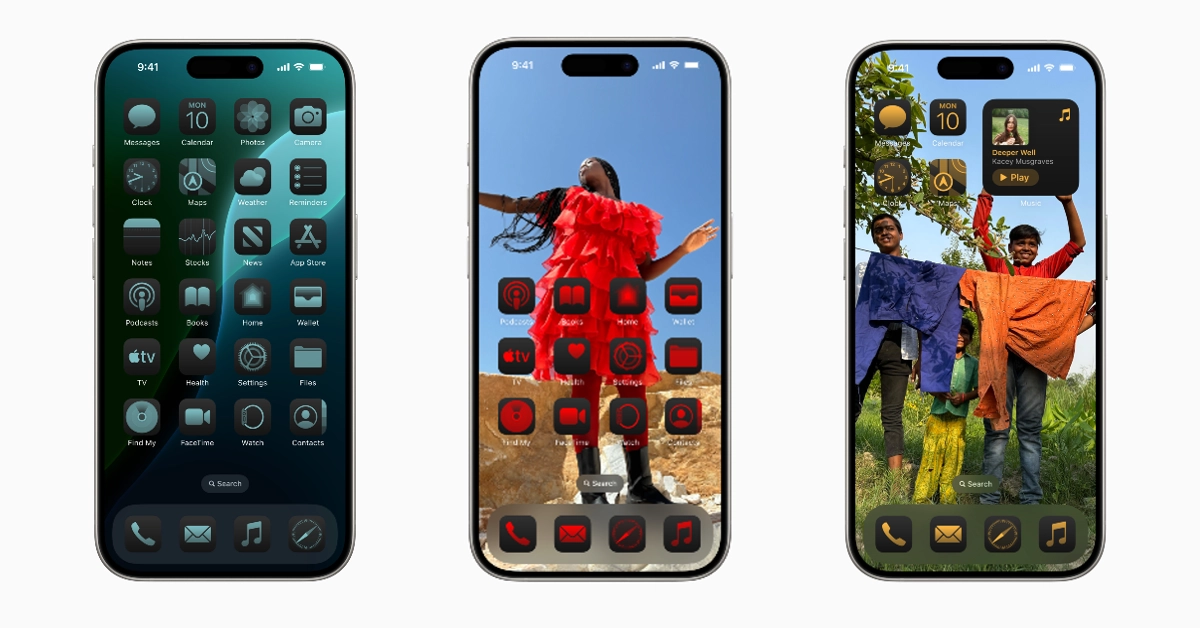 如何在iPhone上使用Dark Mode App图标（iOS 18）