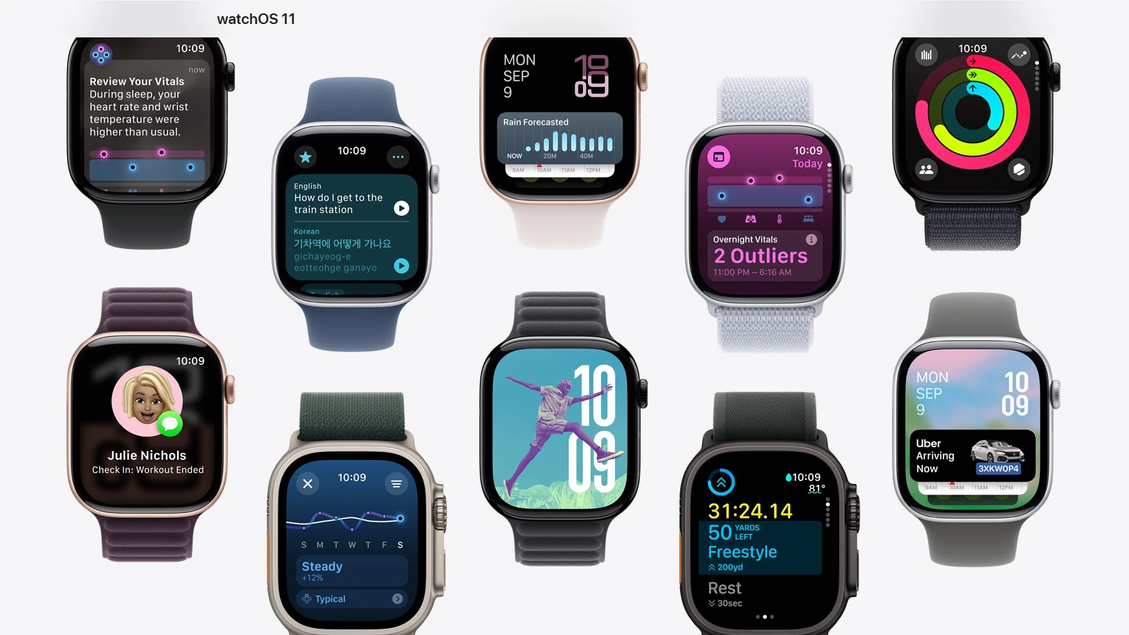 WatchOS 11.6中的新功能：更新亮点和安全详细信息