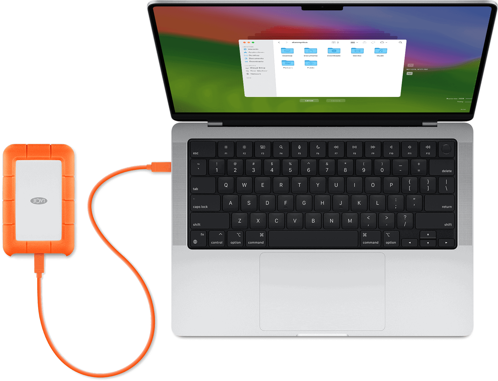 如何在外部硬盤驅動器上備份Mac