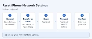 Iphone reset network steps.webp